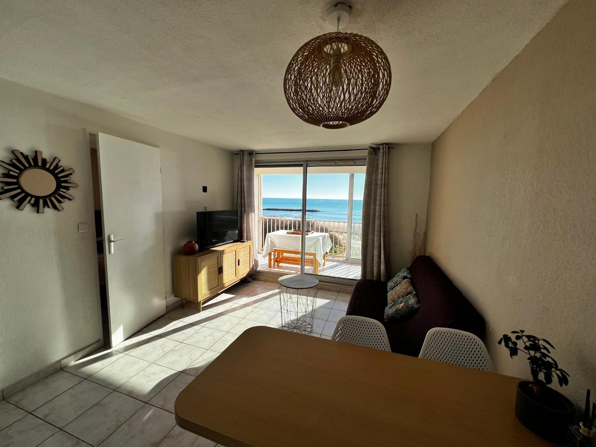 Appartement Vue Mer Valras Plage Esterno foto